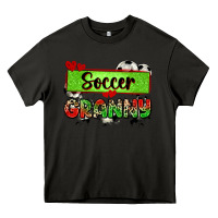 Asphalt soccer granny with leopard Heavy Core Tee - Zillion Design Studio