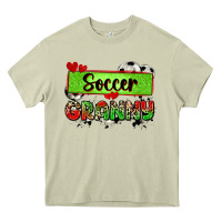 Mossy soccer granny with leopard Heavy Core Tee - Zillion Design Studio