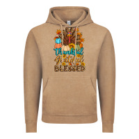 Vintage Coffee thankful grateful blessed turkey Vintage Hoodie - Artiststas