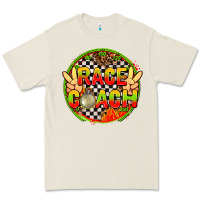 Bone race coach  with leopard and peace hand Premium Tee - AdoDesignShop