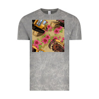 Cloud Rock trencher chain seamless pattern Vintage Tee - BundleAndBundleShop