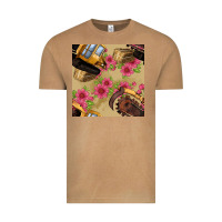 Vintage Camel trencher chain seamless pattern Vintage Tee - BundleAndBundleShop