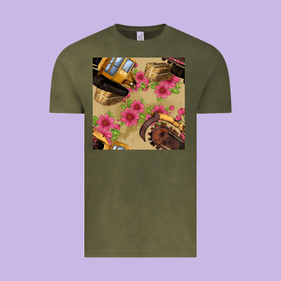 Trencher Chain Seamless Pattern Vintage Tee Designed By Bundleandbundleshop