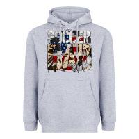 Heather Grey Soccer Dad Heavyweight Hoodie - Bettercallsaul