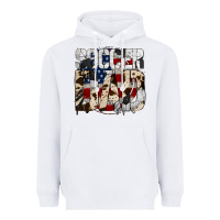 White Soccer Dad Heavyweight Hoodie - Bettercallsaul