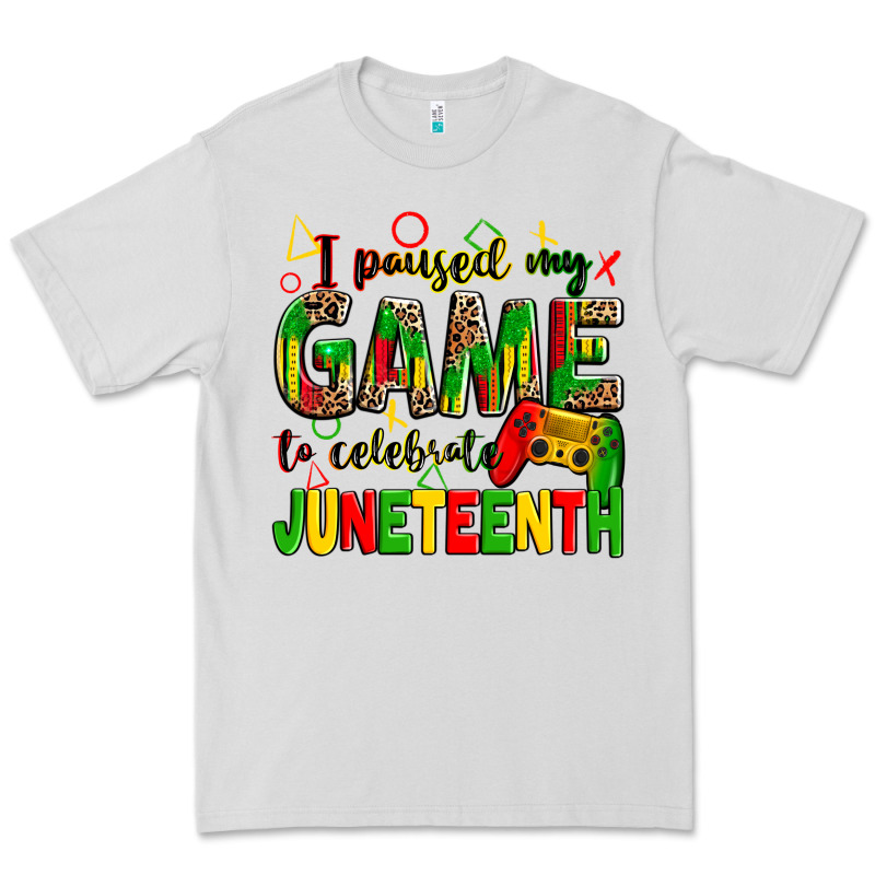I Paused My Game To Celebrate Juneteenth Premium Tee by Zillion Design Studio | Teevron