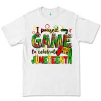 White i paused my game to celebrate juneteenth Premium Tee - Zillion Design Studio