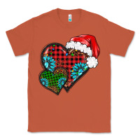 Copper Christmas heart gemstones leopard Classic Tee - BarkalooDesign