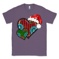 Lavender Christmas heart gemstones leopard Classic Tee - BarkalooDesign