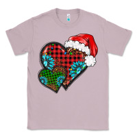 Lilac Christmas heart gemstones leopard Classic Tee - BarkalooDesign