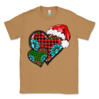 Toasted Coconut Christmas heart gemstones leopard Classic Tee - BarkalooDesign