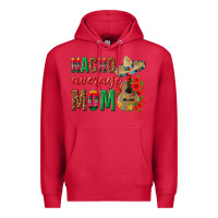 Cardinal Nacho Average Mom Premium Hoodie - texasbilliewilder