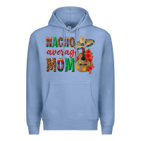 Colony Blue Nacho Average Mom Premium Hoodie - texasbilliewilder