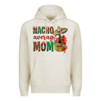 Oatmeal Heather Nacho Average Mom Premium Hoodie - texasbilliewilder