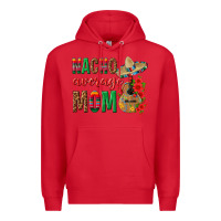 Red Nacho Average Mom Premium Hoodie - texasbilliewilder
