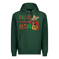 Sports Green Nacho Average Mom Premium Hoodie - texasbilliewilder