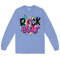 Colony Blue rock star Long Sleeve Tee - MaliasSmallBusiness