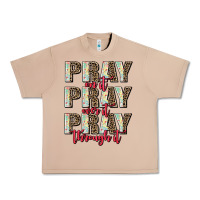 Burro pray on it pray over it pray through it Urban Heavy Tee - AdoDesignShop