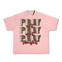 Salmon pray on it pray over it pray through it Urban Heavy Tee - AdoDesignShop