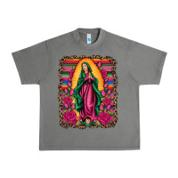 Tornado our lady of guadalupe serape background Urban Heavy Tee - Artiststas
