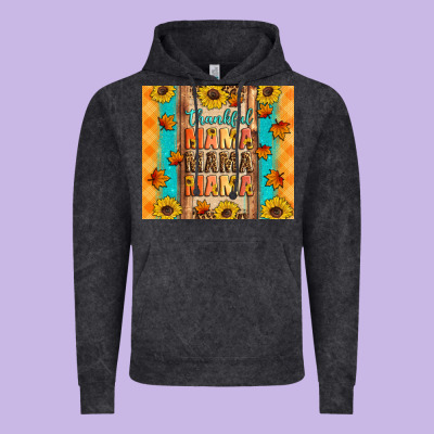 Thankful Mama Mama Mama Vintage Hoodie Designed By Artiststas