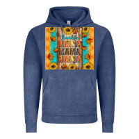 Vintage Denim Thankful mama mama mama Vintage Hoodie - Artiststas