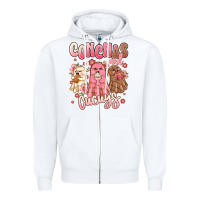 White conchas and cucuys mexican desert ghosts Zipper Hoodie - MaliasSmallBusiness