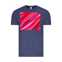 Vintage Denim valentines day glitter and watercolor Vintage Tee - AdoDesignShop
