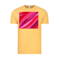 Vintage Mustard valentines day glitter and watercolor Vintage Tee - AdoDesignShop