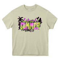 Mossy hot girl summer with palms Heavy Core Tee - texasbilliewilder