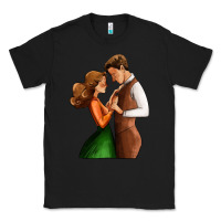 Black valentines day couple Classic Tee - AdoDesignShop