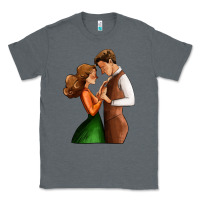 Charcoal Heather valentines day couple Classic Tee - AdoDesignShop