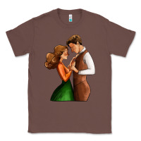Chestnut valentines day couple Classic Tee - AdoDesignShop