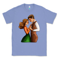 Colony Blue valentines day couple Classic Tee - AdoDesignShop
