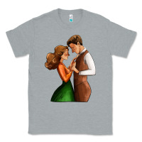 Heather Grey valentines day couple Classic Tee - AdoDesignShop