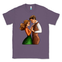 Lavender valentines day couple Classic Tee - AdoDesignShop