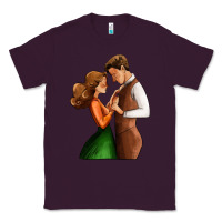 Plum valentines day couple Classic Tee - AdoDesignShop