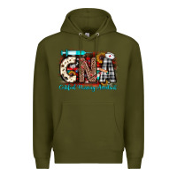 Army Green Christmas cna certified nursing assistant Premium Hoodie - JahusDesignShop