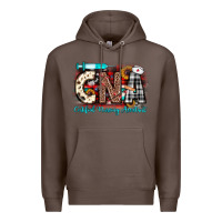 Coffee Christmas cna certified nursing assistant Premium Hoodie - JahusDesignShop
