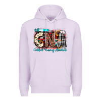 Lilac Christmas cna certified nursing assistant Premium Hoodie - JahusDesignShop