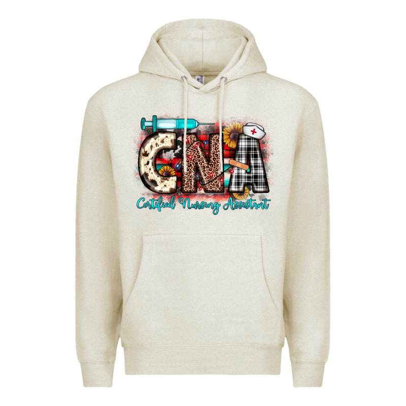 Christmas Cna Certified Nursing Assistant Premium Hoodie by JahusDesignShop | Teevron