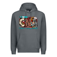 Rock Christmas cna certified nursing assistant Premium Hoodie - JahusDesignShop