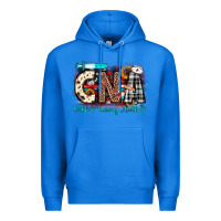 True Royal Christmas cna certified nursing assistant Premium Hoodie - JahusDesignShop
