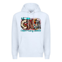 White Christmas cna certified nursing assistant Premium Hoodie - JahusDesignShop
