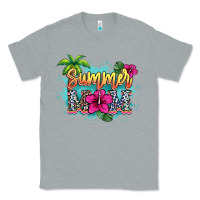 Heather Grey summer mom Classic Tee - NancyCooperArtShop