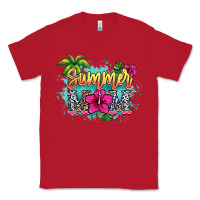 Red summer mom Classic Tee - NancyCooperArtShop