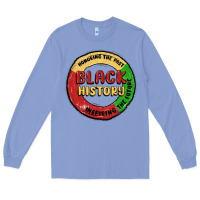 Colony Blue honoring the past inspiring future Long Sleeve Tee - MaliasSmallBusiness