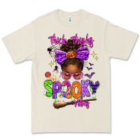 Bone Thick Thighs Spooky Vibes Premium Tee - texasbilliewilder