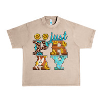 French Oak just pray western sunflowers Urban Heavy Tee - AdoDesignShop