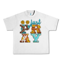 Lunar Rock just pray western sunflowers Urban Heavy Tee - AdoDesignShop